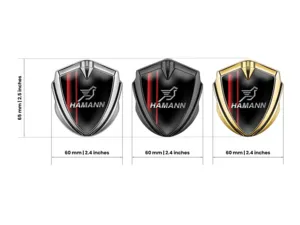 Hamann Emblem Silikon Abzeichen Sportliches Design Hochwertig